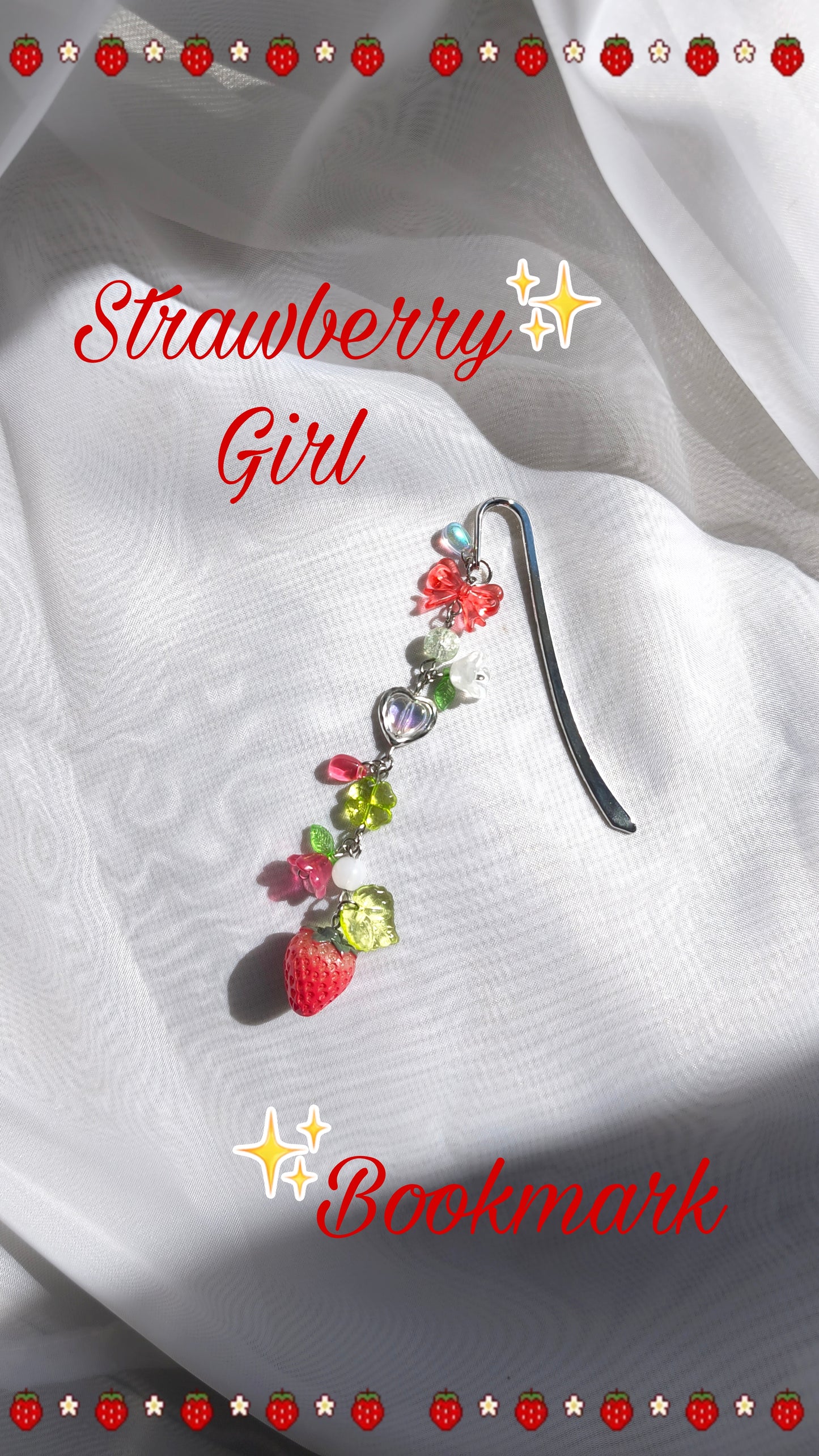 Strawberry Girl Lesezeichen