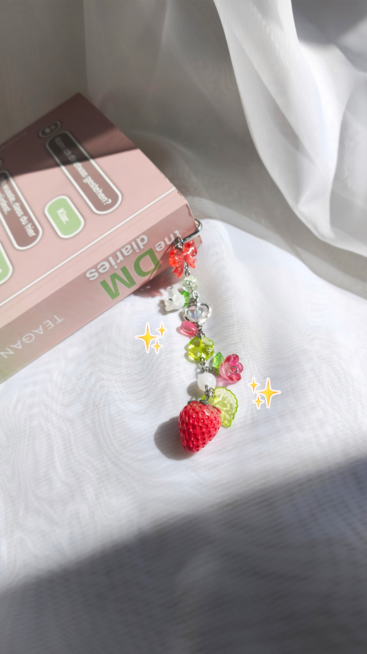 Strawberry Girl Lesezeichen